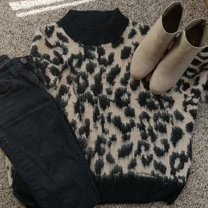 Leopard Print Sweater